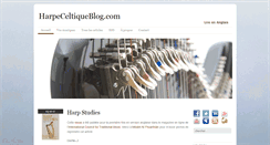 Desktop Screenshot of harpeceltiqueblog.com